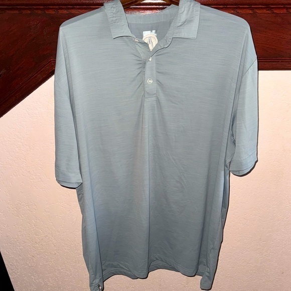 Callaway Men’s XL Grey Polo Golf Short Sleeve Athletic Quick Dry Golfers Shirt - Picture 1 of 5
